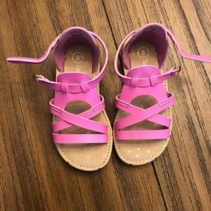 EUC Cat and Jack Little girls sandals